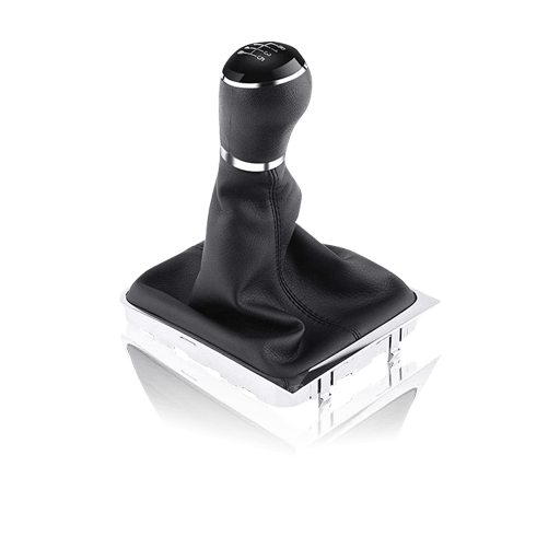 Schaltknauf, Schürze